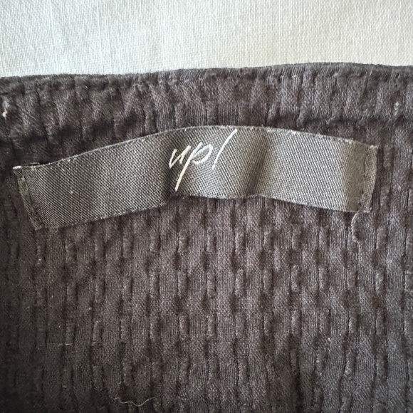 UP! Women's 6 Pull On Textured Casual Dress Legging‎ Pants Black Stretch Comfort - Picture 5 of 13